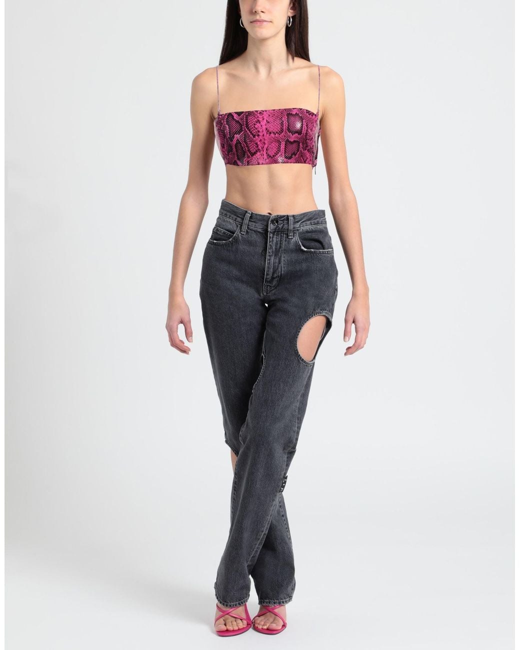 Top DSquared² de color Purple