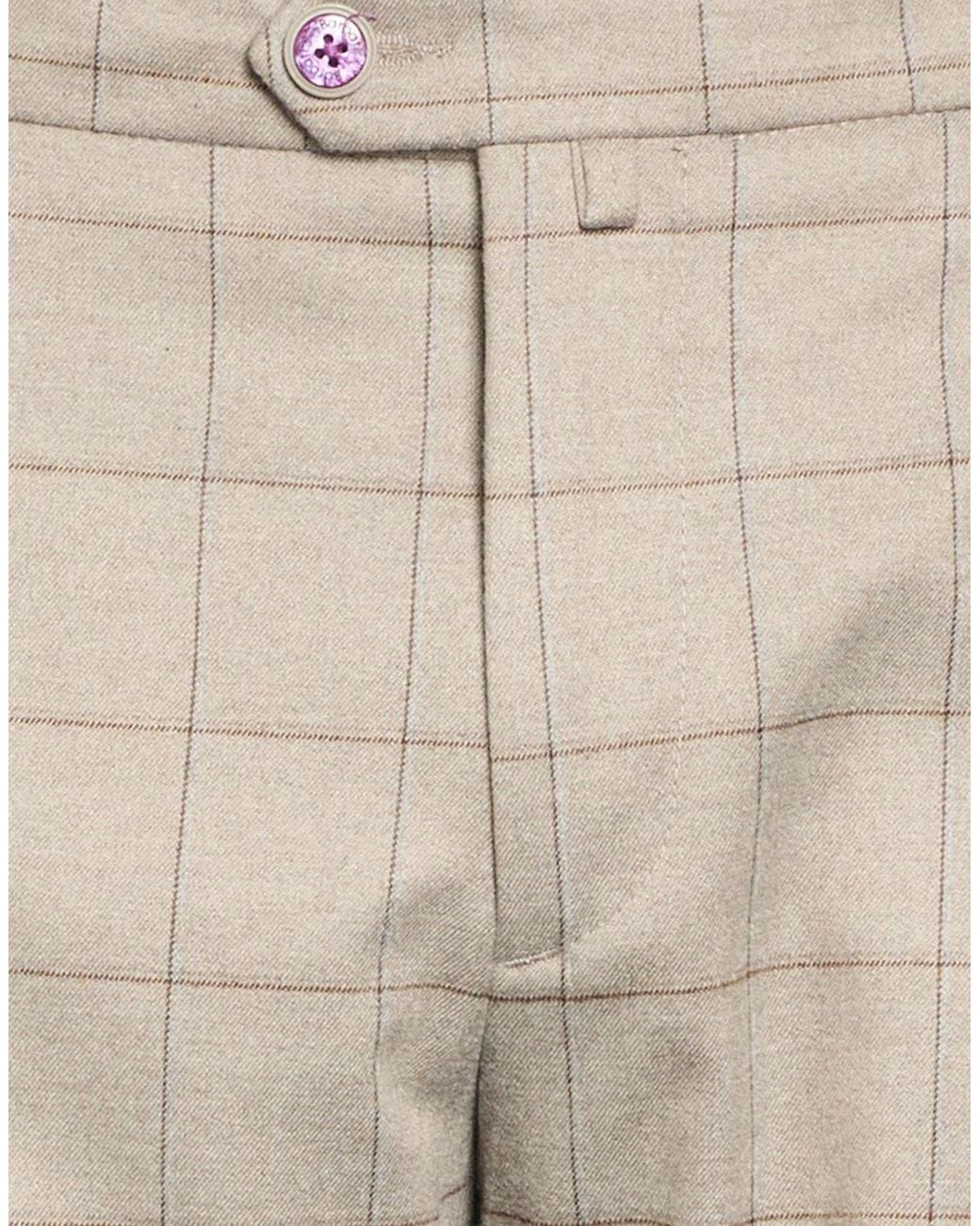 Barbati Natural Pants Polyester, Viscose, Elastane for men