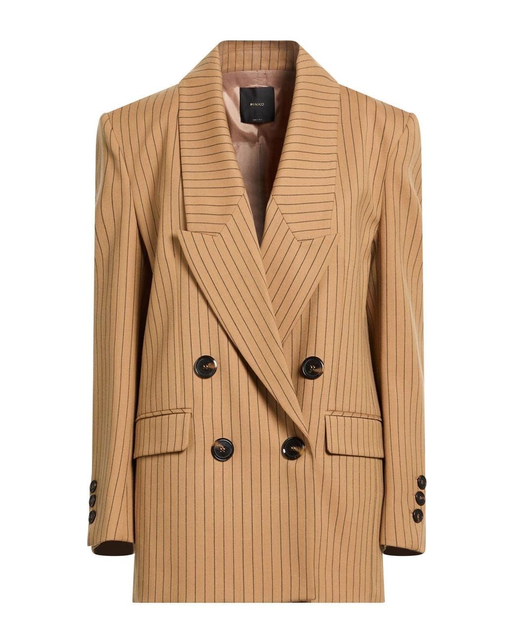Pinko Natural Blazer Polyester, Wool, Elastane