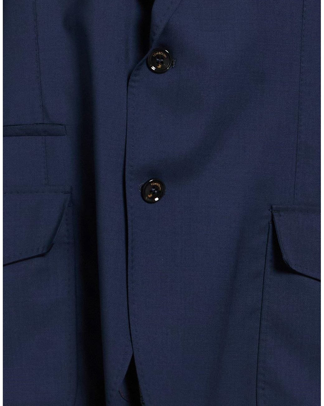 Tombolini Blue Blazer Virgin Wool, Lycra for men