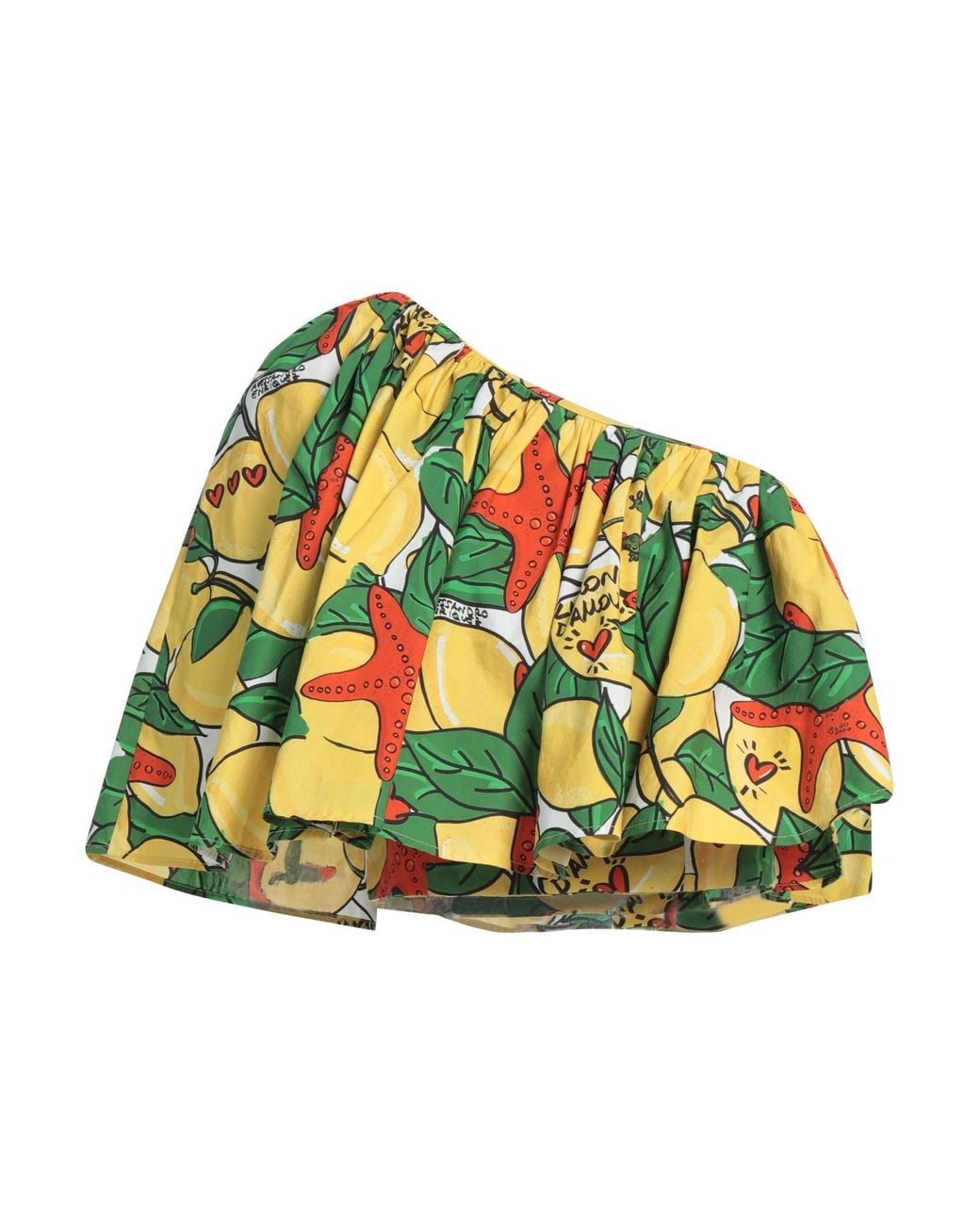 ALESSANDRO ENRIQUEZ Green Top Cotton