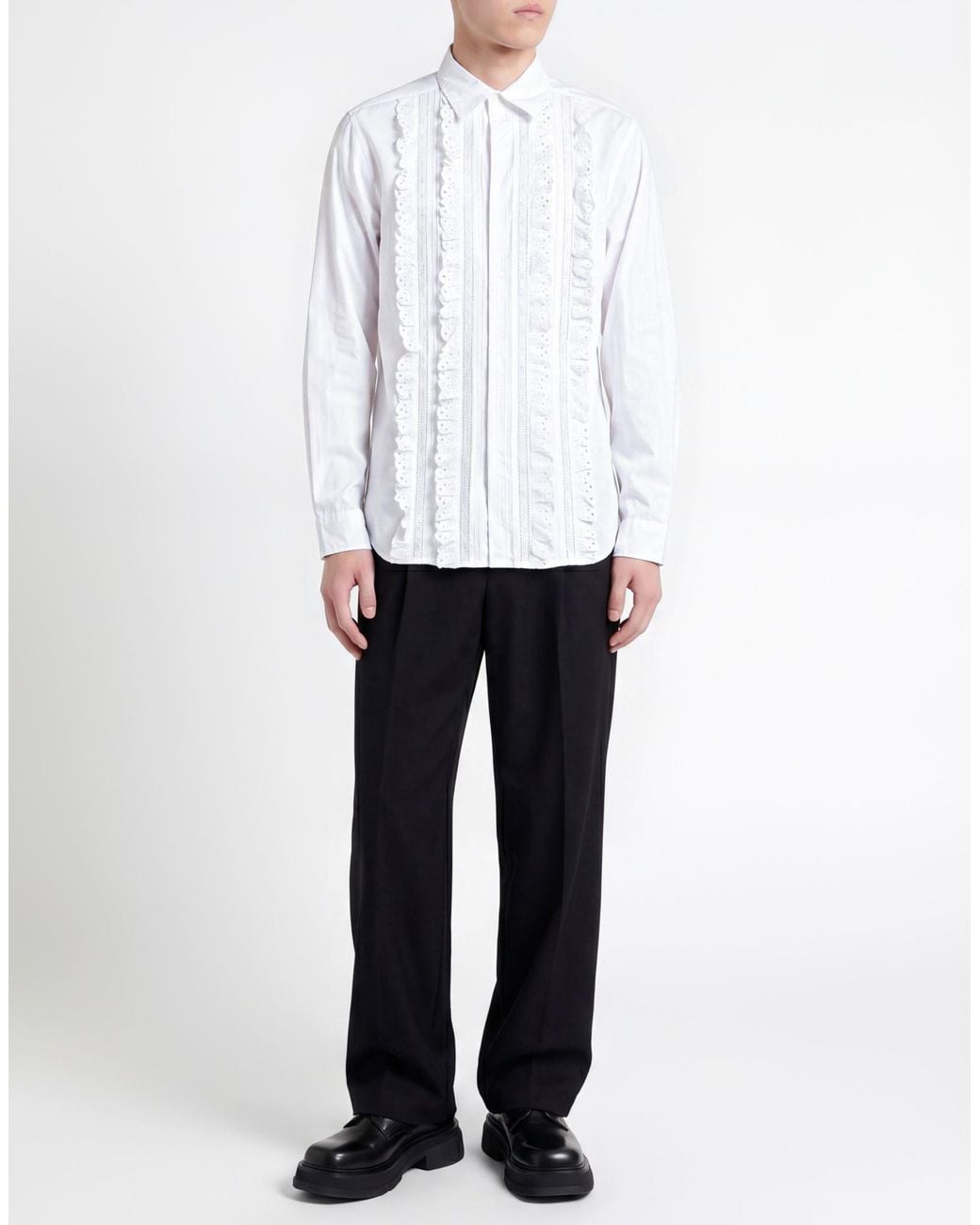 Antik Batik White Shirt Cotton for men