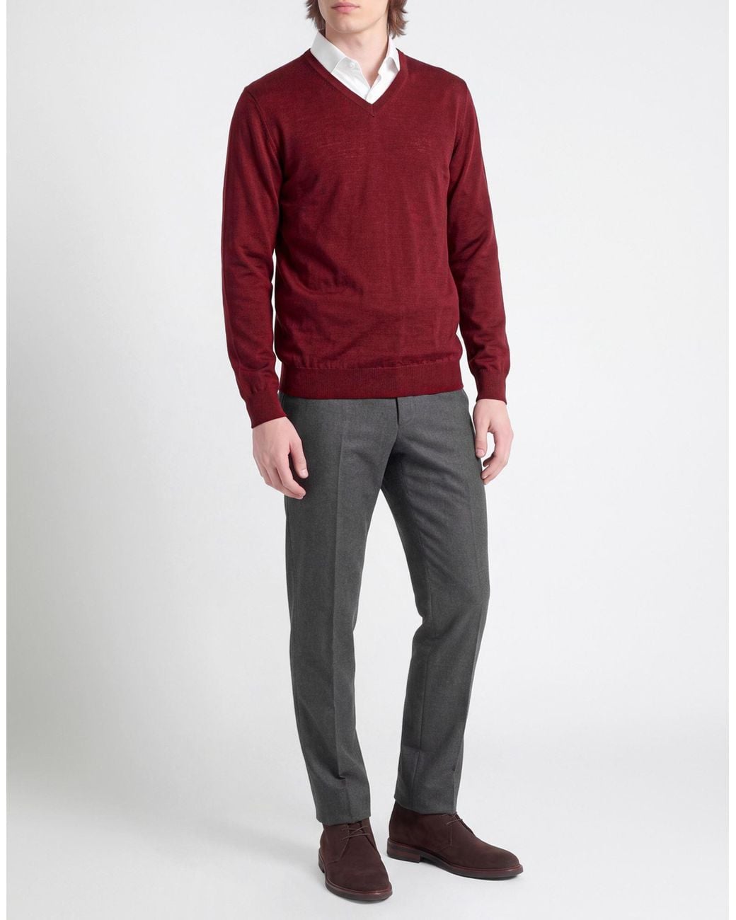 Pullover Fedeli de hombre de color Red