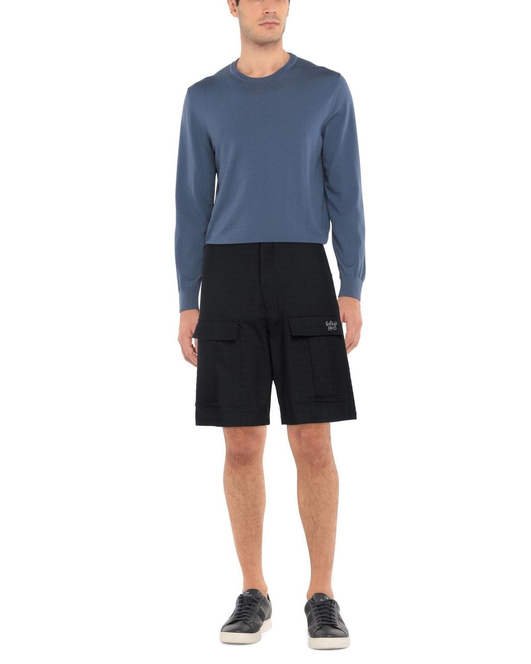Gaelle Paris Blue Shorts & Bermuda Shorts Cotton for men