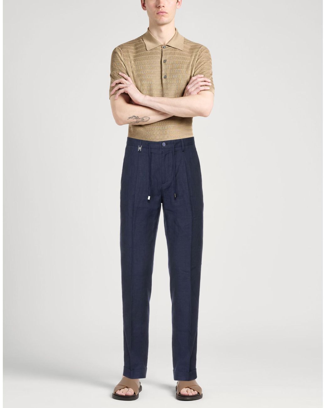 Barbati Blue Trouser for men