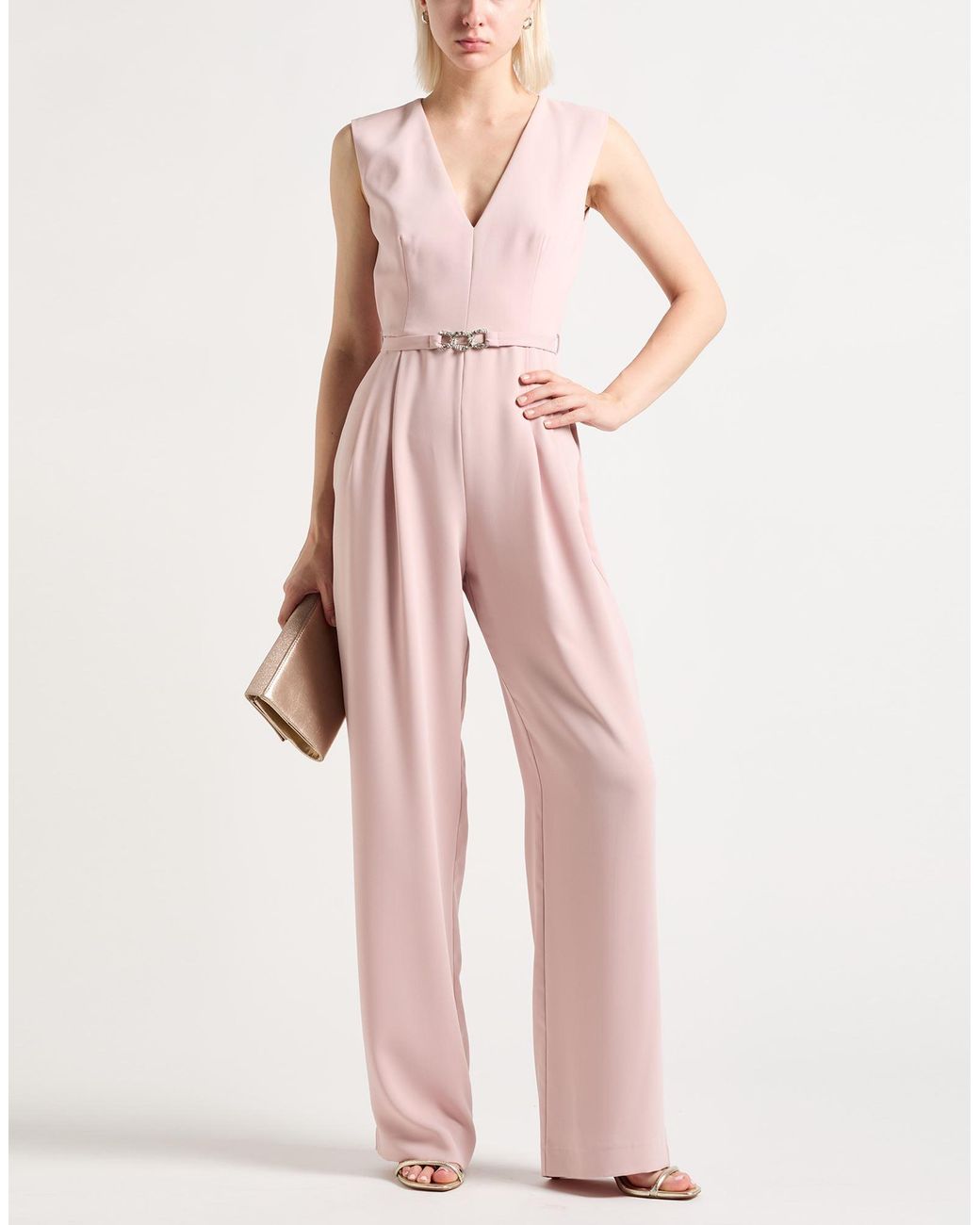 Sogoli Pink Jumpsuit Polyester