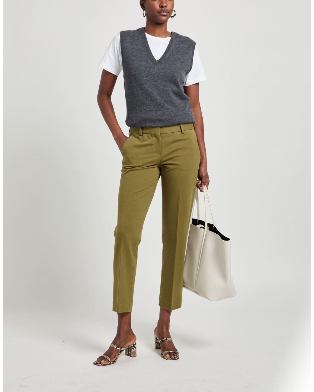 Circolo 1901 Green Trouser