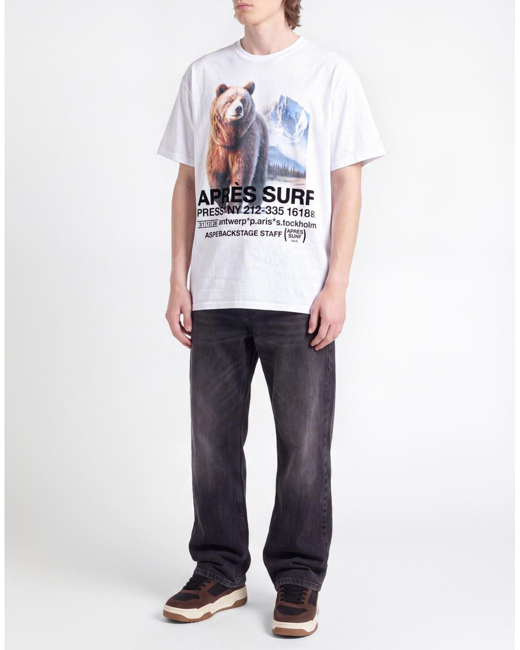 APRÈS SURF White T-Shirt Cotton for men