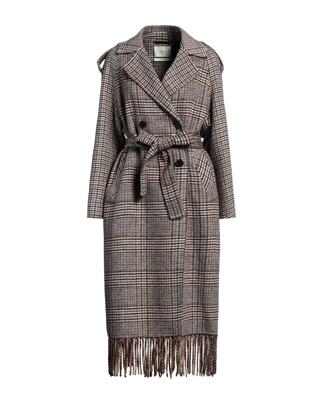 Cappotto di ViCOLO in Grigio Lyst