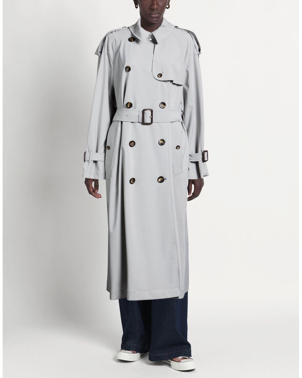 Montecore Gray Overcoats & Trench Coats