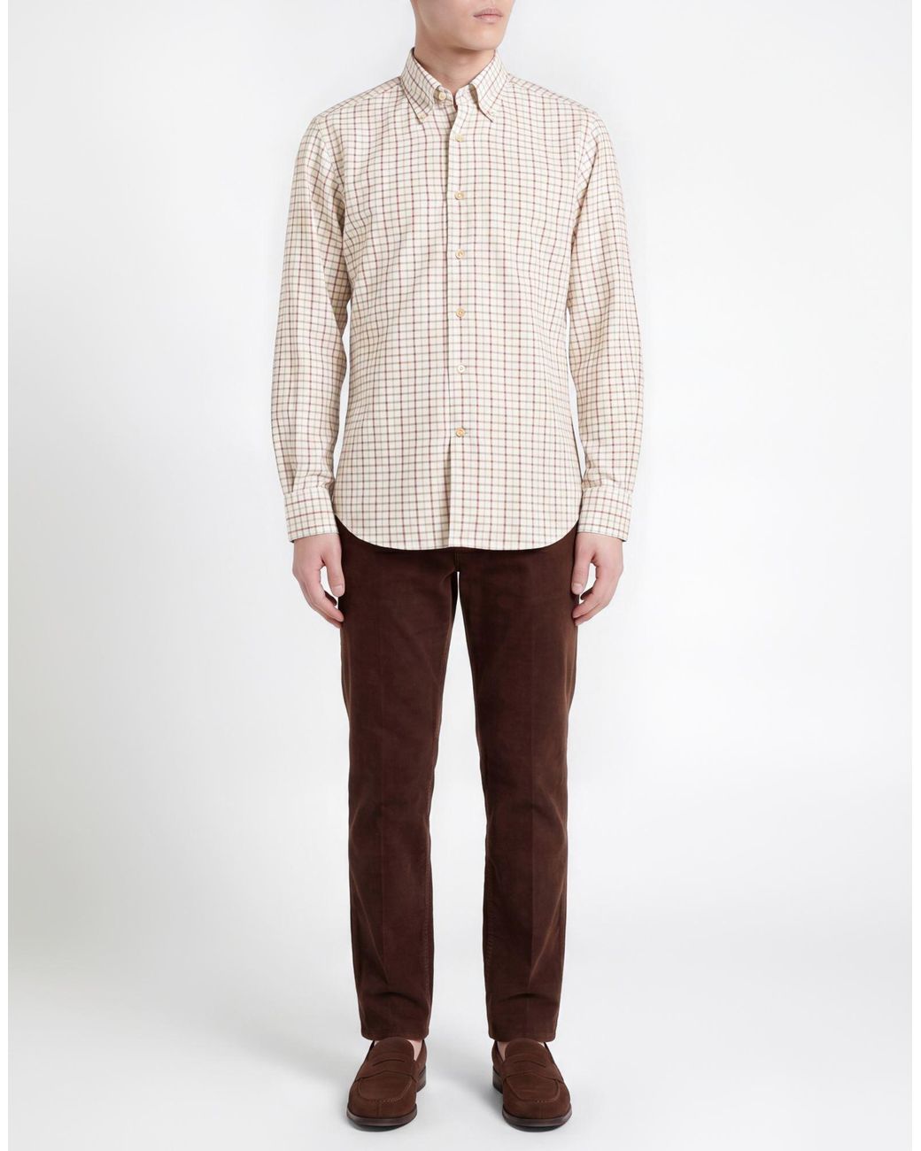 Alessandro Gherardi White Shirt Cotton, Cashmere for men