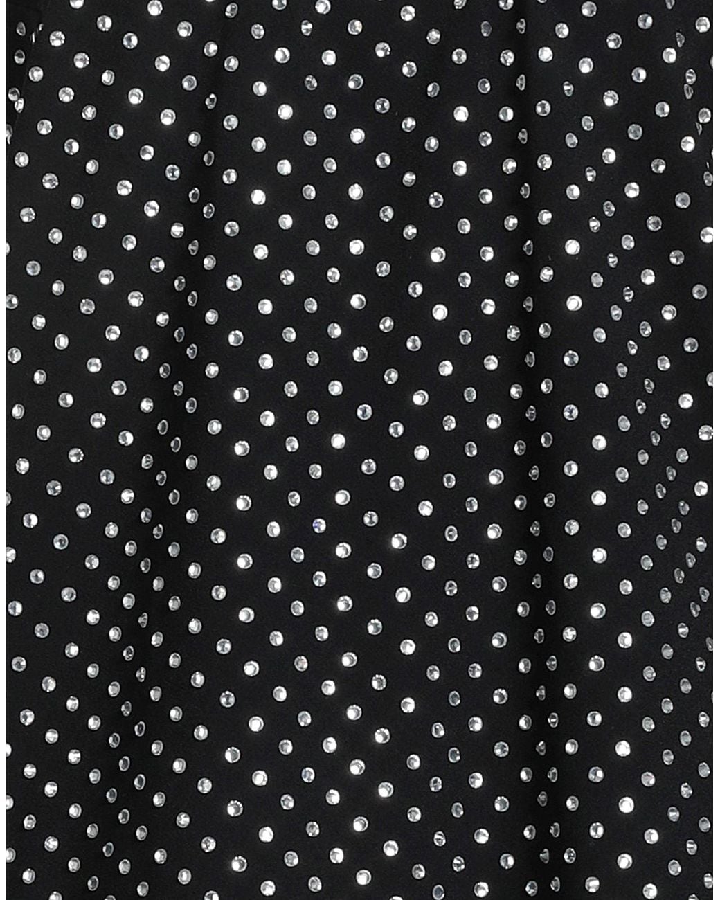 Amen Black Mini Dress Polyester