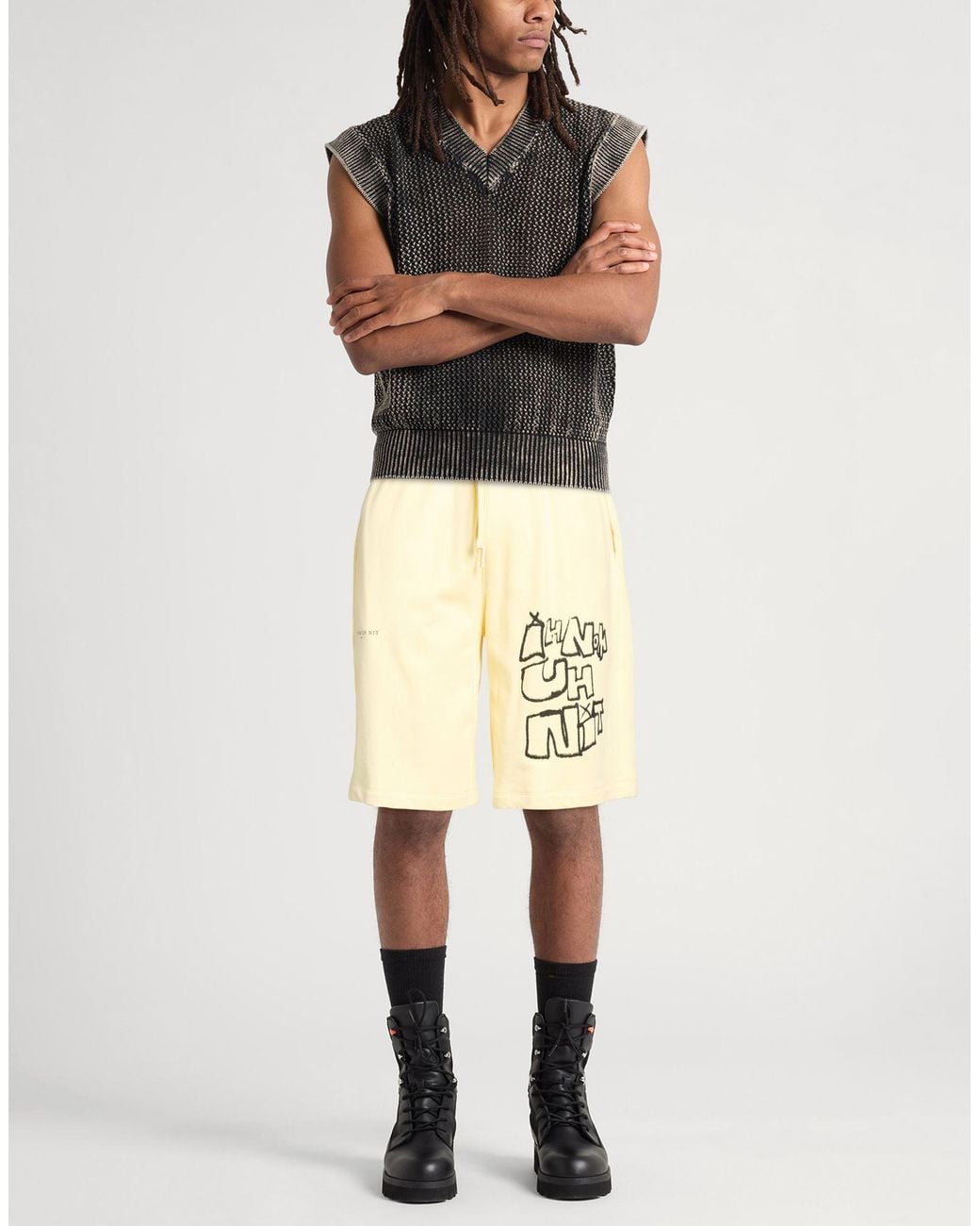 Ih Nom Uh Nit Natural Shorts & Bermuda Shorts Cotton for men