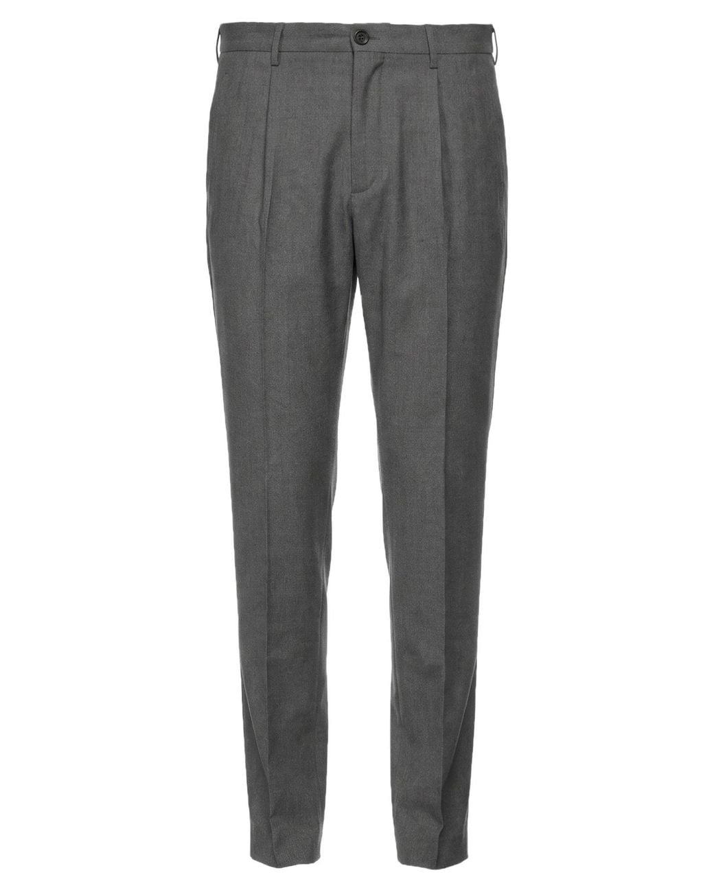 Incotex Gray Pants Wool, Polyester, Elastane for men