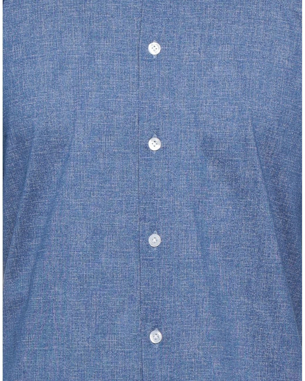 Sonrisa Blue Shirt Cotton for men