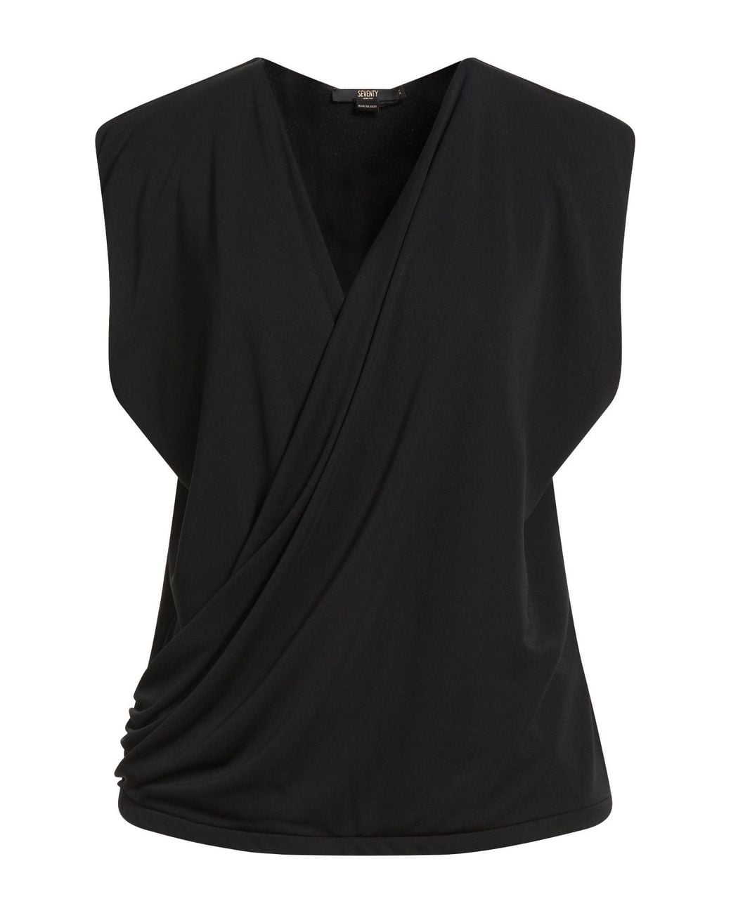 SEVENTY VENEZIA Black Top Polyester, Elastane