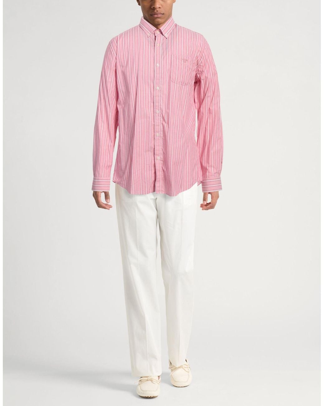 Camisa Barbour de hombre de color Pink
