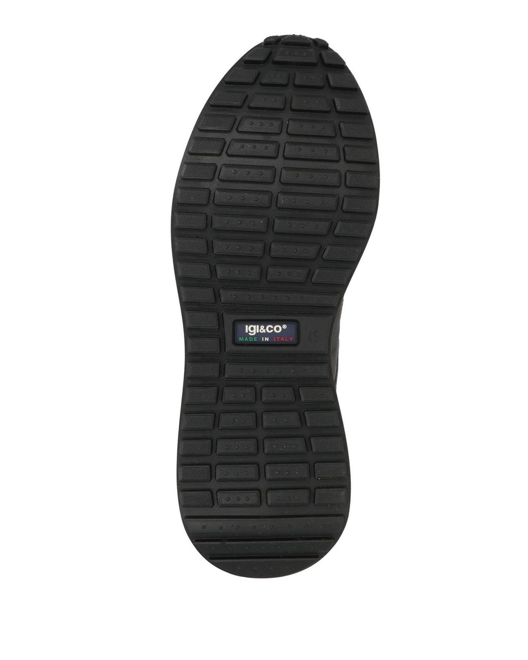 Igi&co Black Sneakers Leather for men