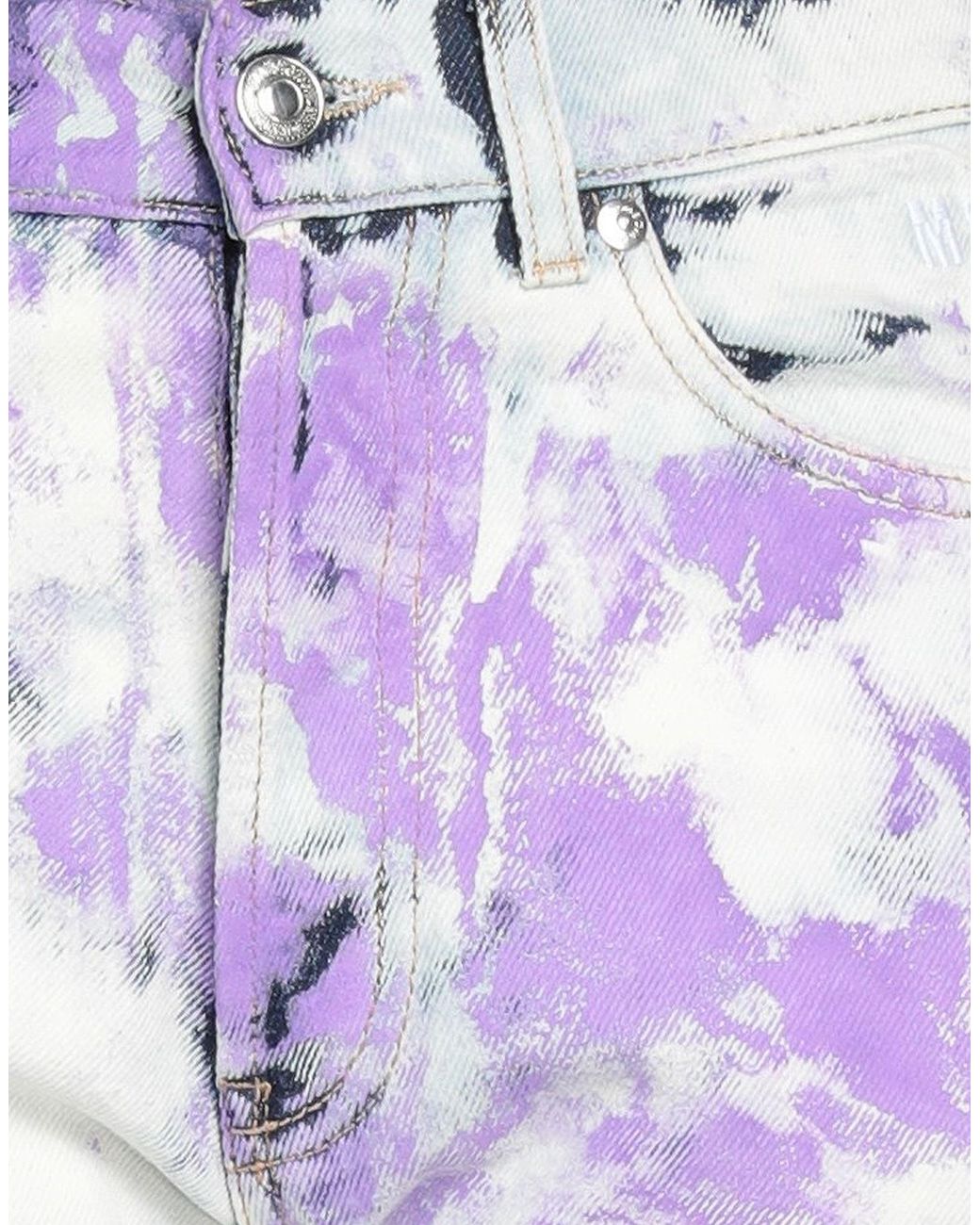 MSGM Purple Jeans