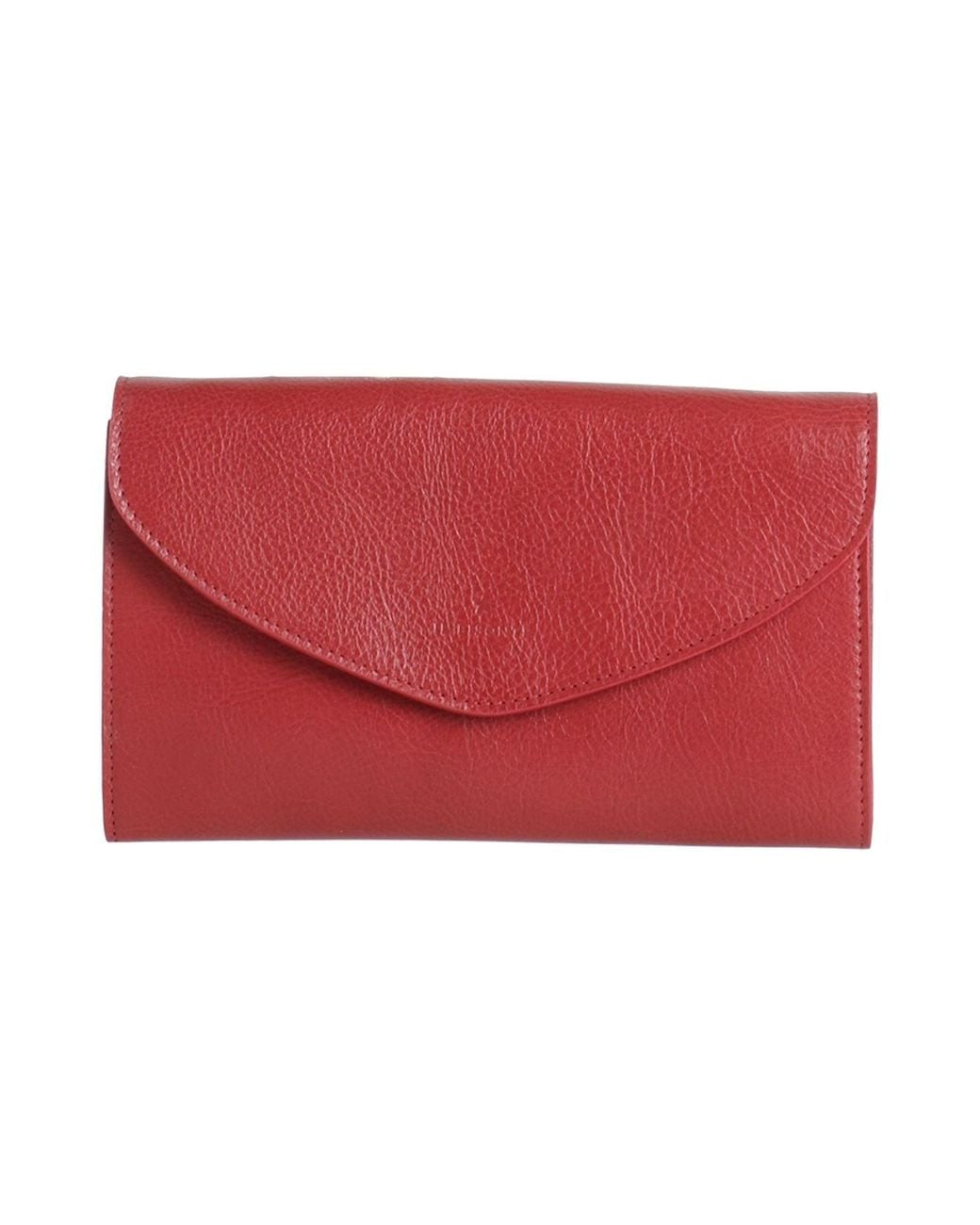 Il Bisonte Red Handbag