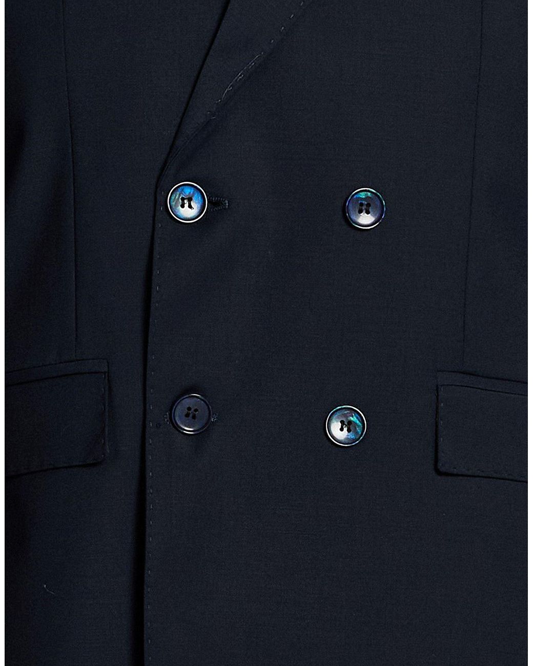Exte Blue Blazer Polyester, Viscose, Elastane for men