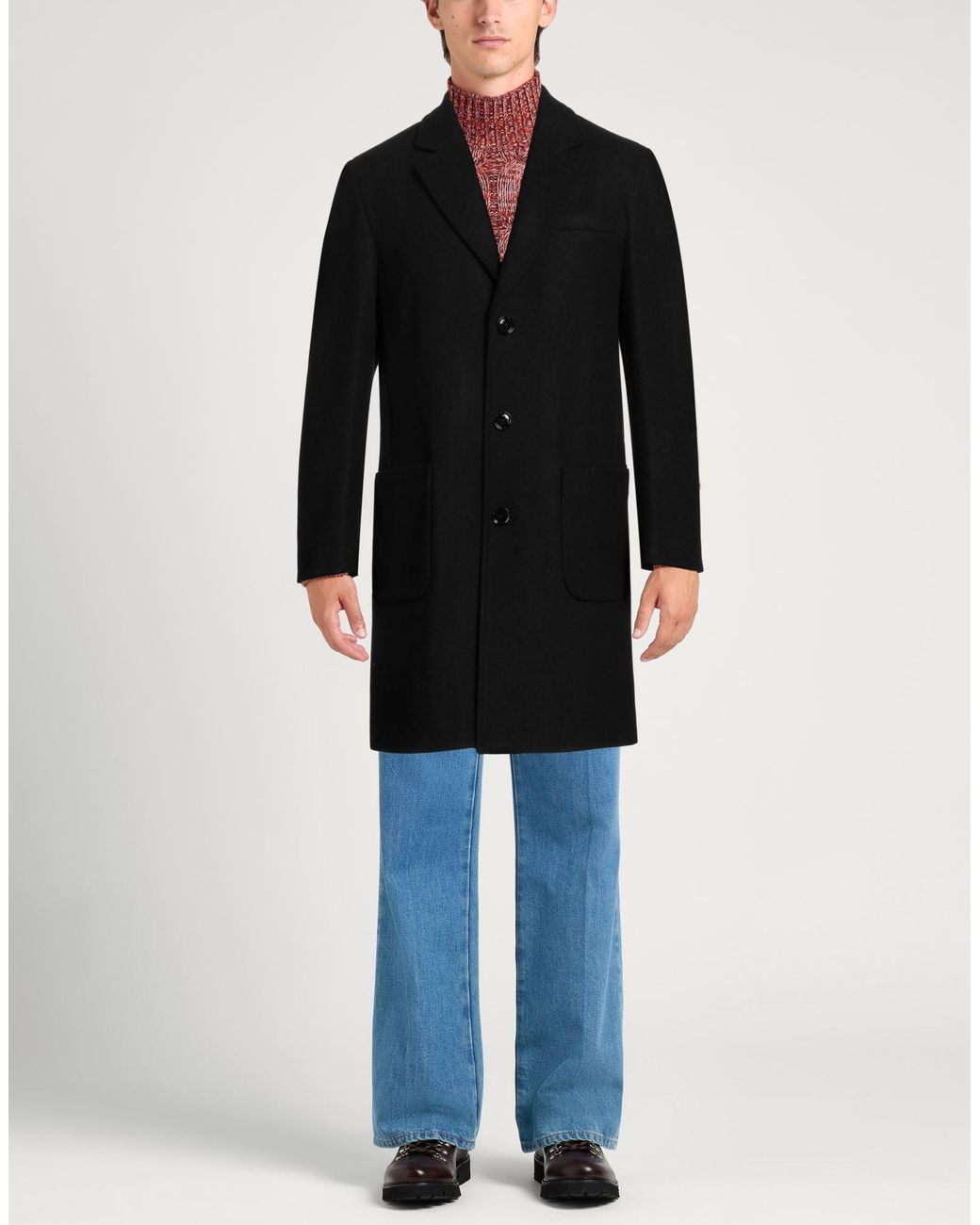 Liu Jo Black Coat for men