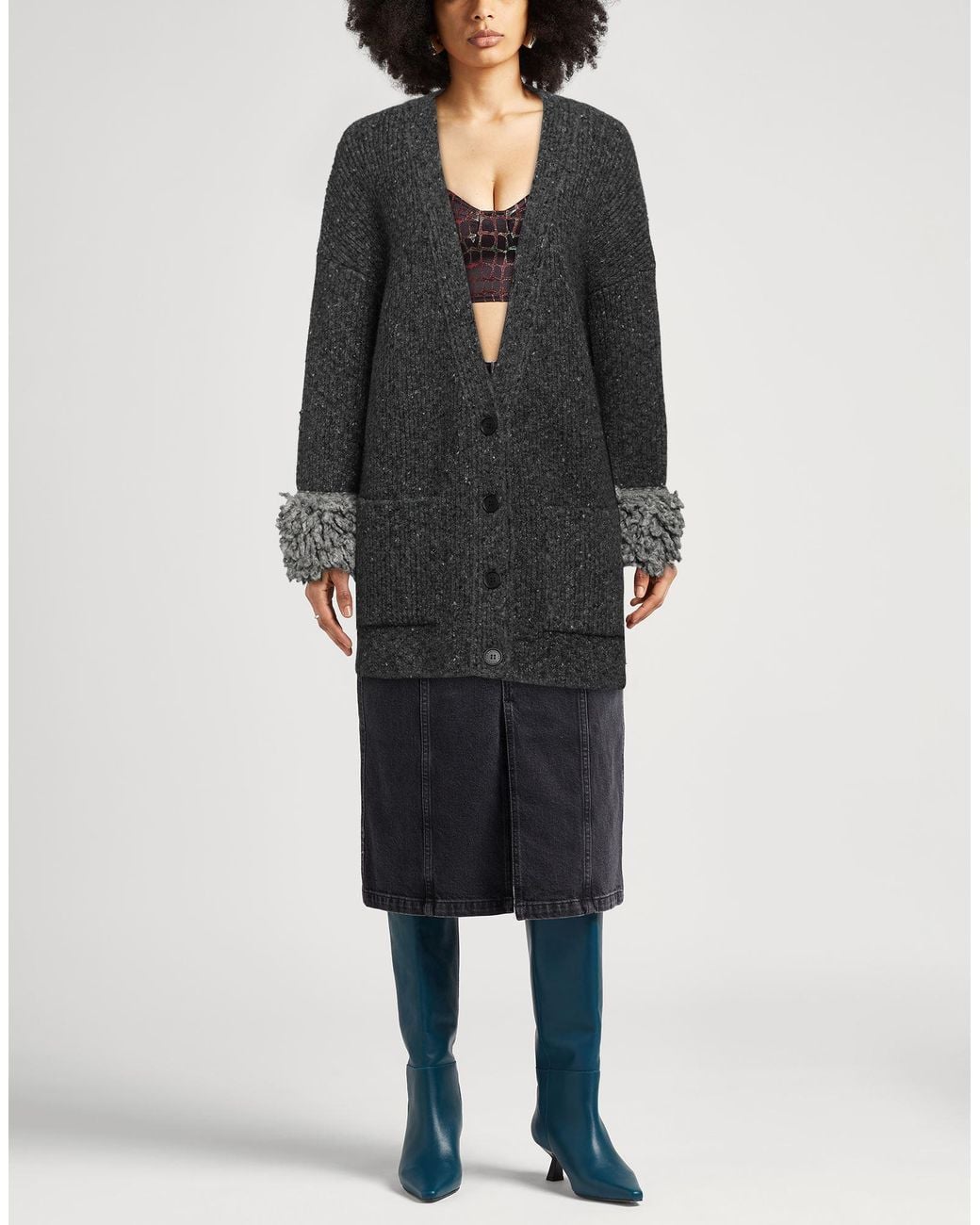 Christopher Kane Black Cardigan