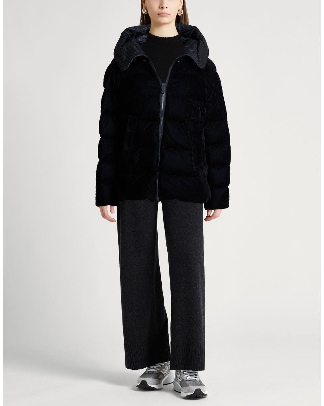 Peuterey Blue Puffer Viscose, Polyamide