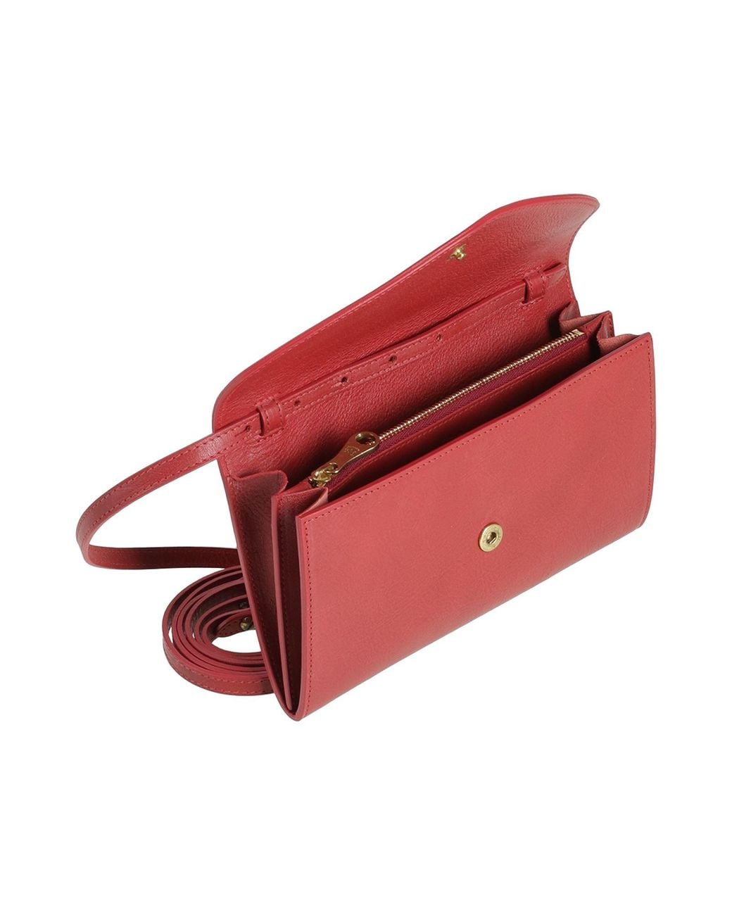 Il Bisonte Red Handbag