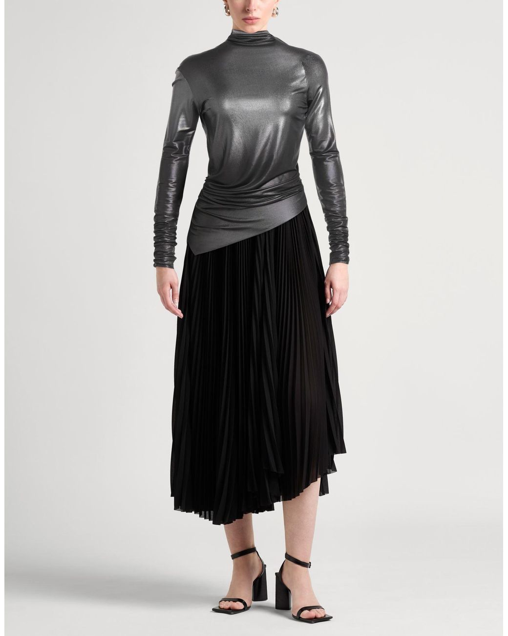 Rick Owens Black Lead Top Viscose, Elastane