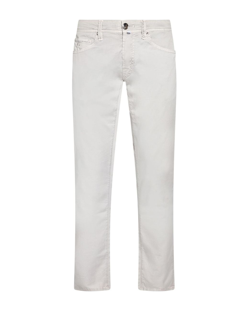 Tramarossa Gray Light Pants Cotton, Elastane for men