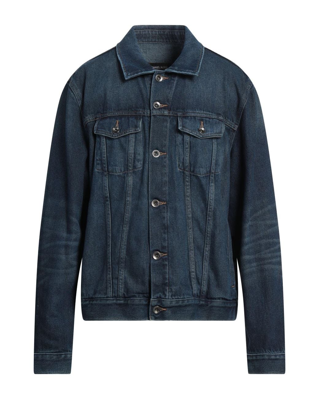 Michael Kors Blue Denim Outerwear Cotton for men
