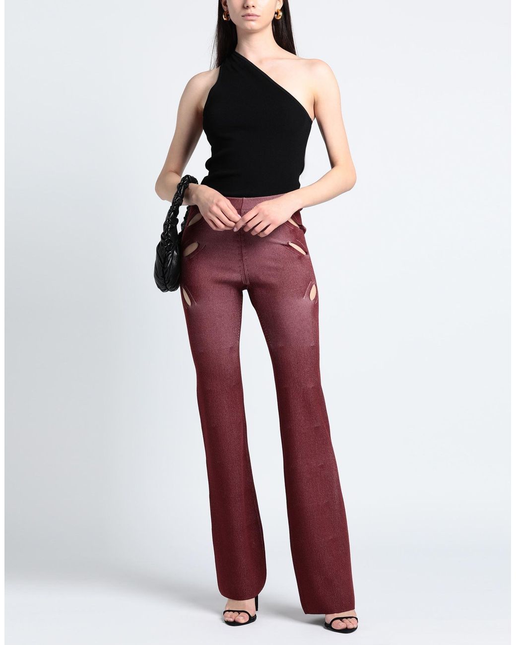 Dion Lee Red Trouser