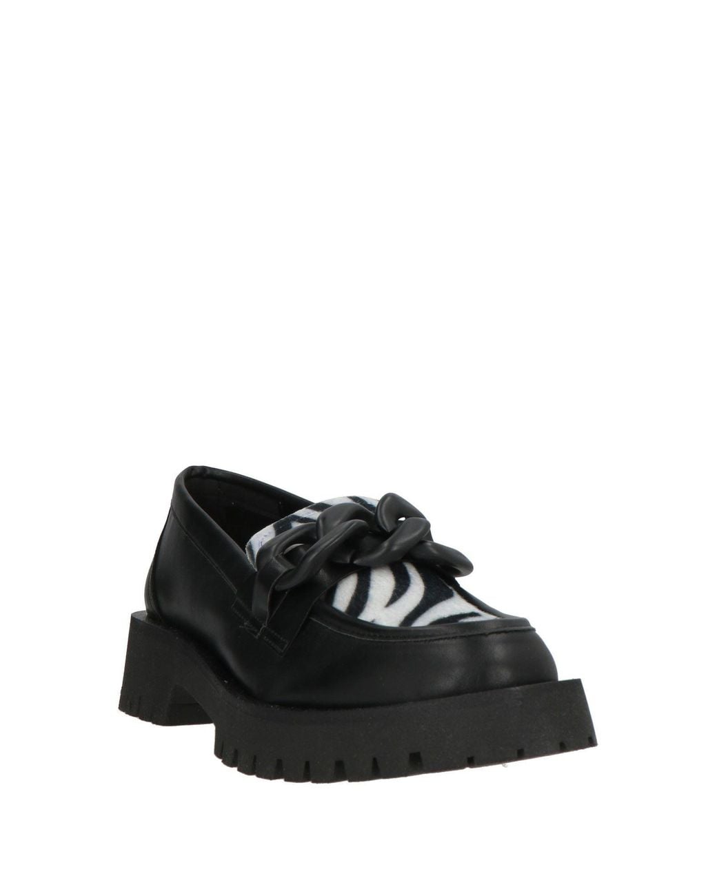 Nila & Nila Black Loafers Synthetic Material
