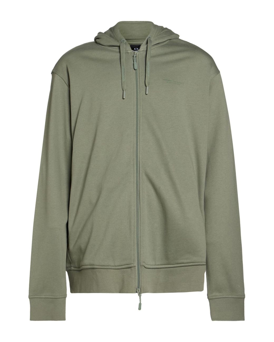 ARMANI EXCHANGE Green Sweatshirt Cotton for men