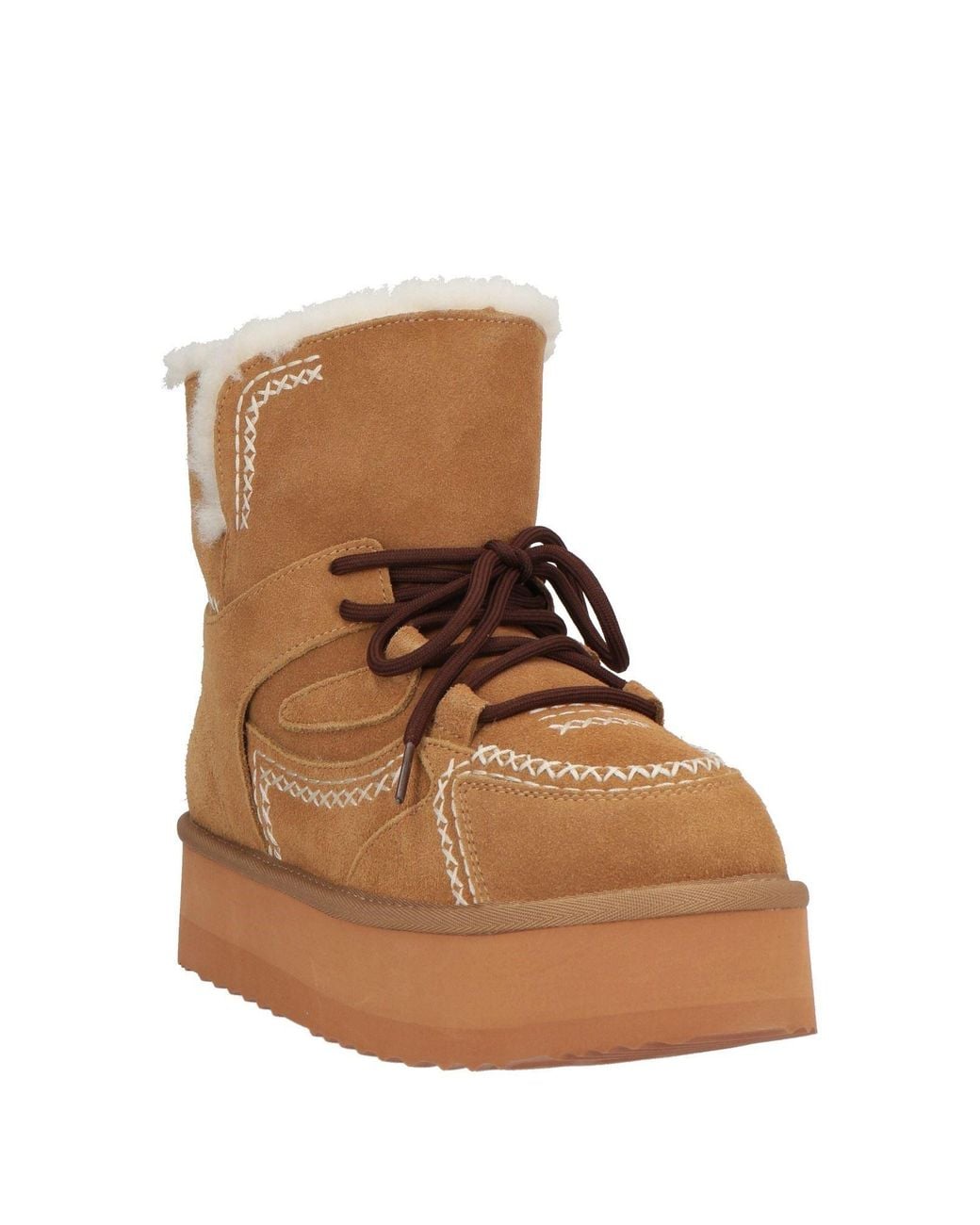 De Siena Brown Ankle Boots Leather