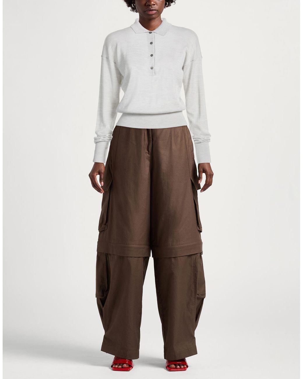 Barena White Sweater Wool, Silk, Cashmere