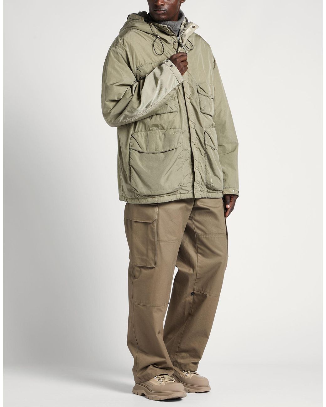 C P Company Green Jacket Polyamide for men