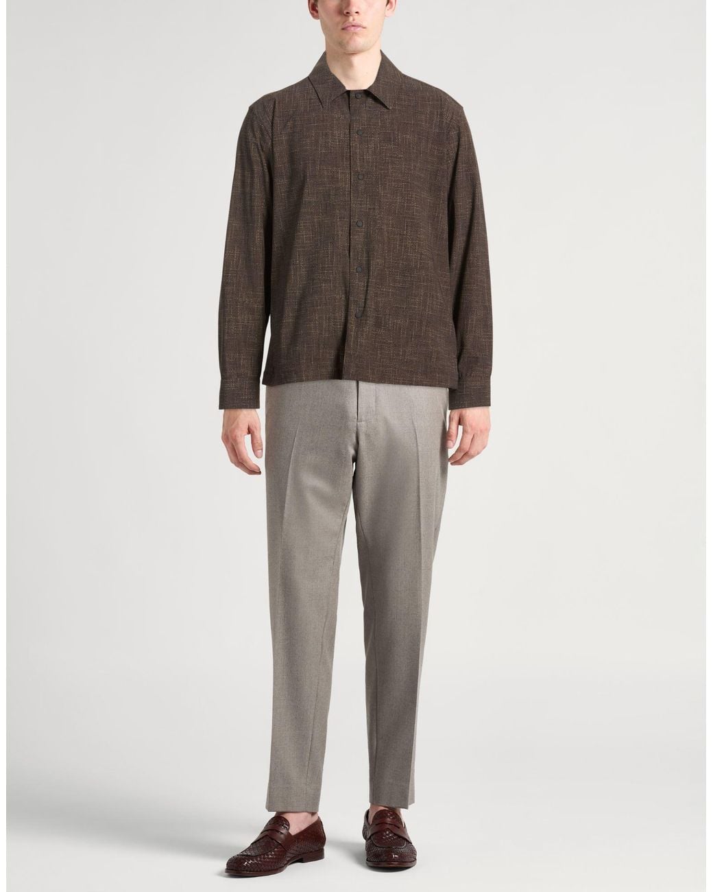 Camisa Xacus de hombre de color Brown