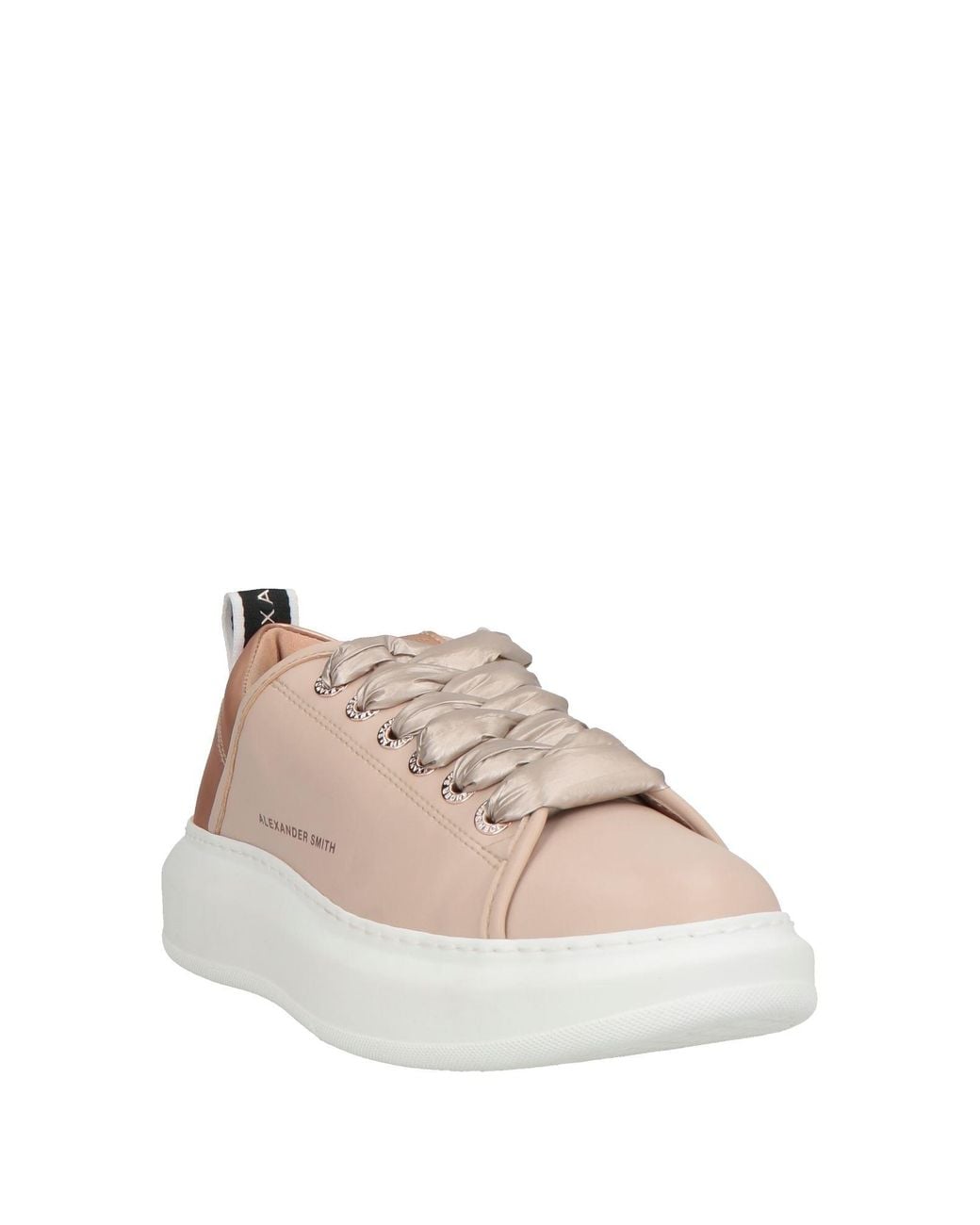 Alexander Smith Pink Sneakers Textile Fibers