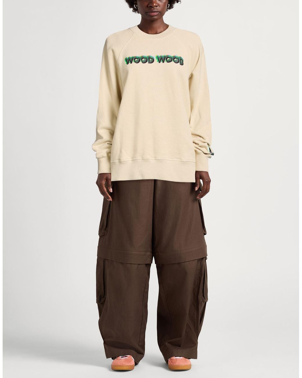 WOOD WOOD Natural Sweatshirt