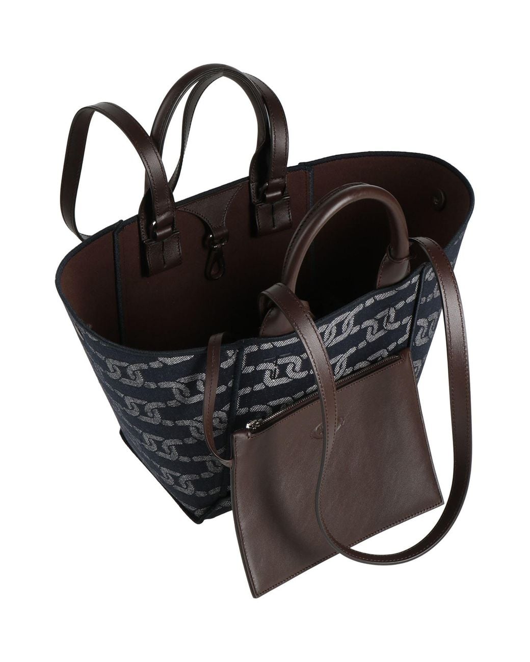Tod's Black Midnight Shoulder Bag Textile Fibers