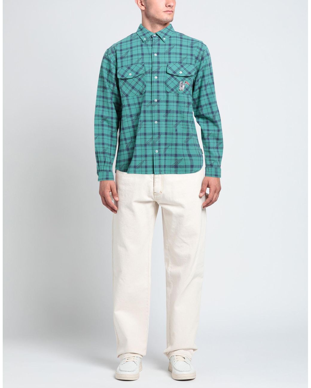 BBCICECREAM Blue Shirt for men