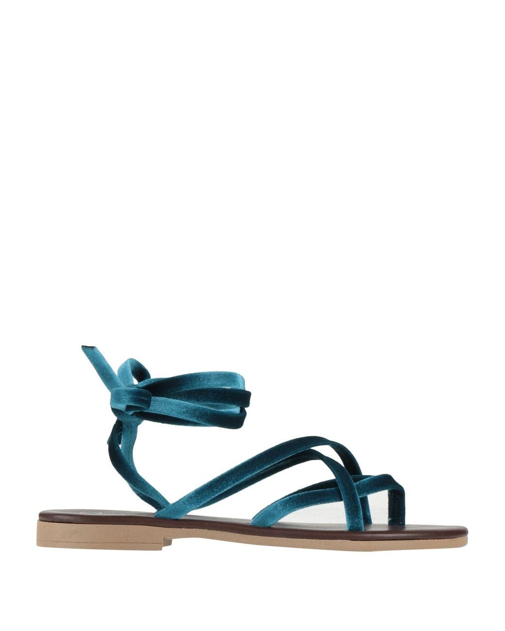 Divine Follie Blue Thong Sandal