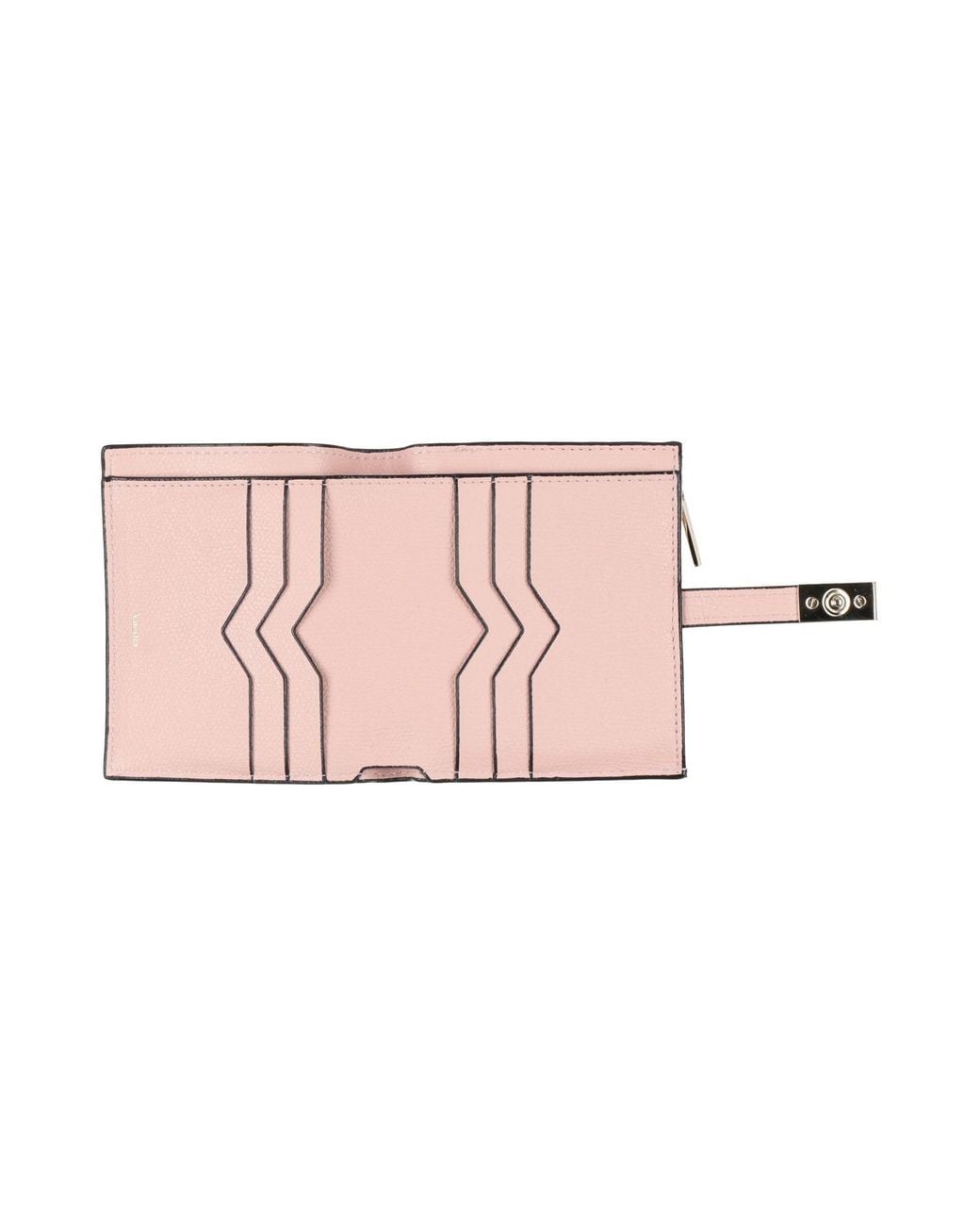 Valextra Pink Brieftasche