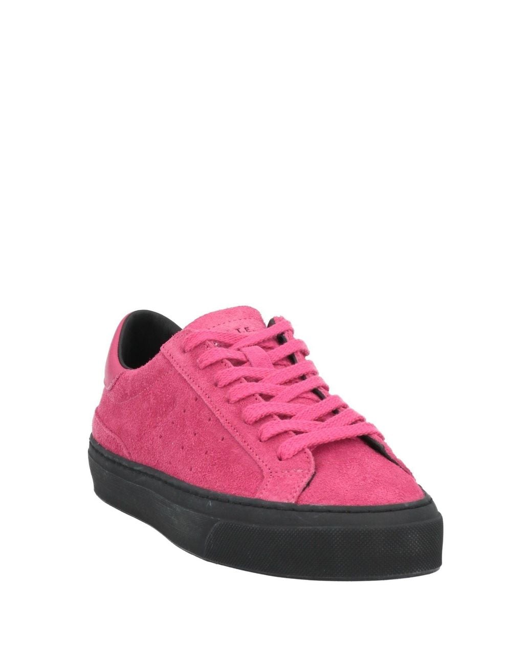 Date Pink Fuchsia Sneakers Leather