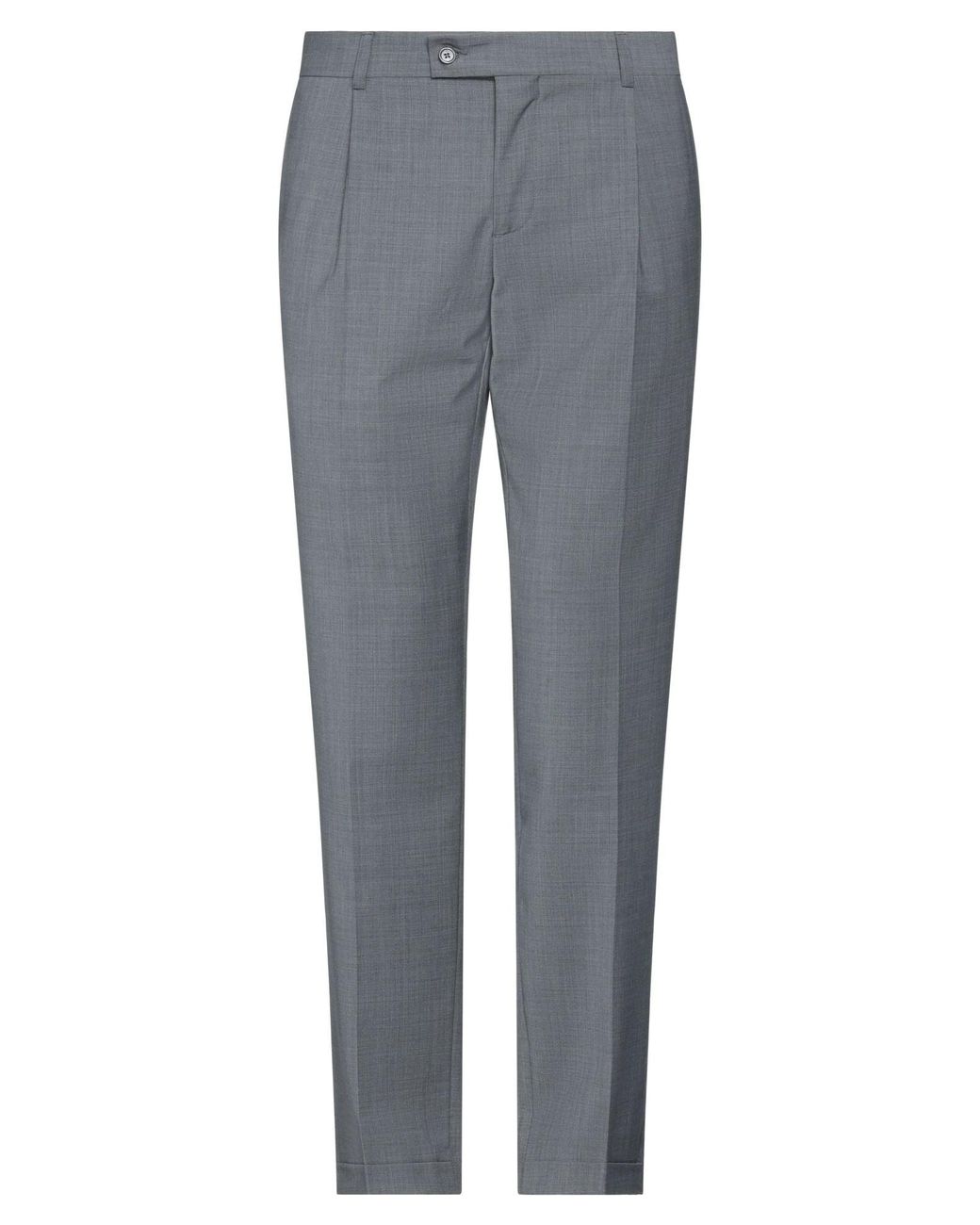 Daniele Alessandrini Gray Trouser for men