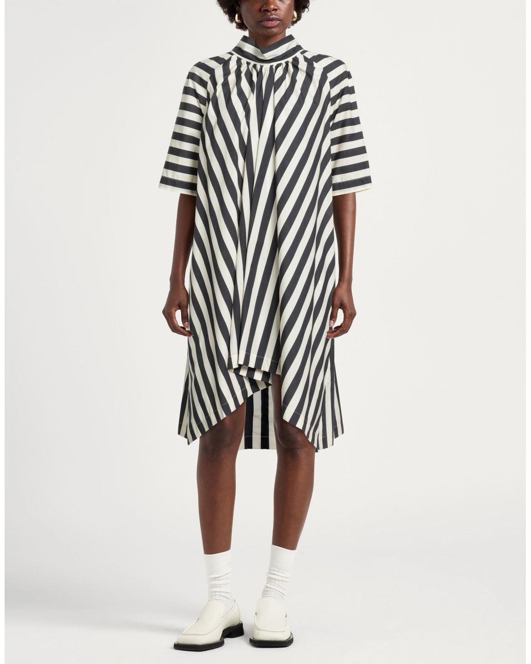 Hache White Mini Dresses