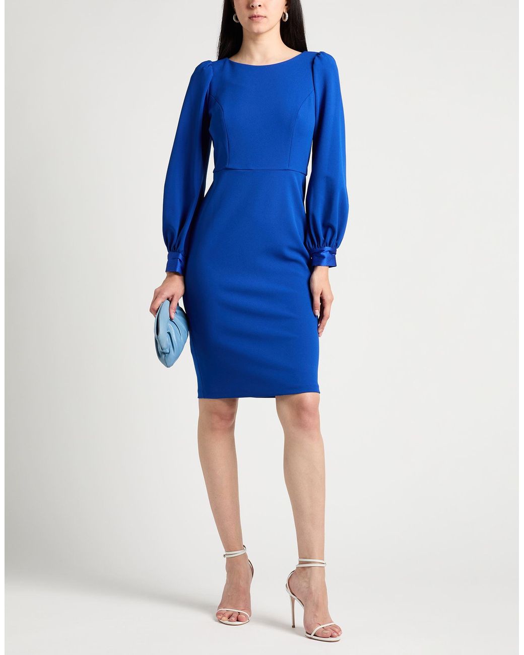Calvin Klein Blue Midi Dress