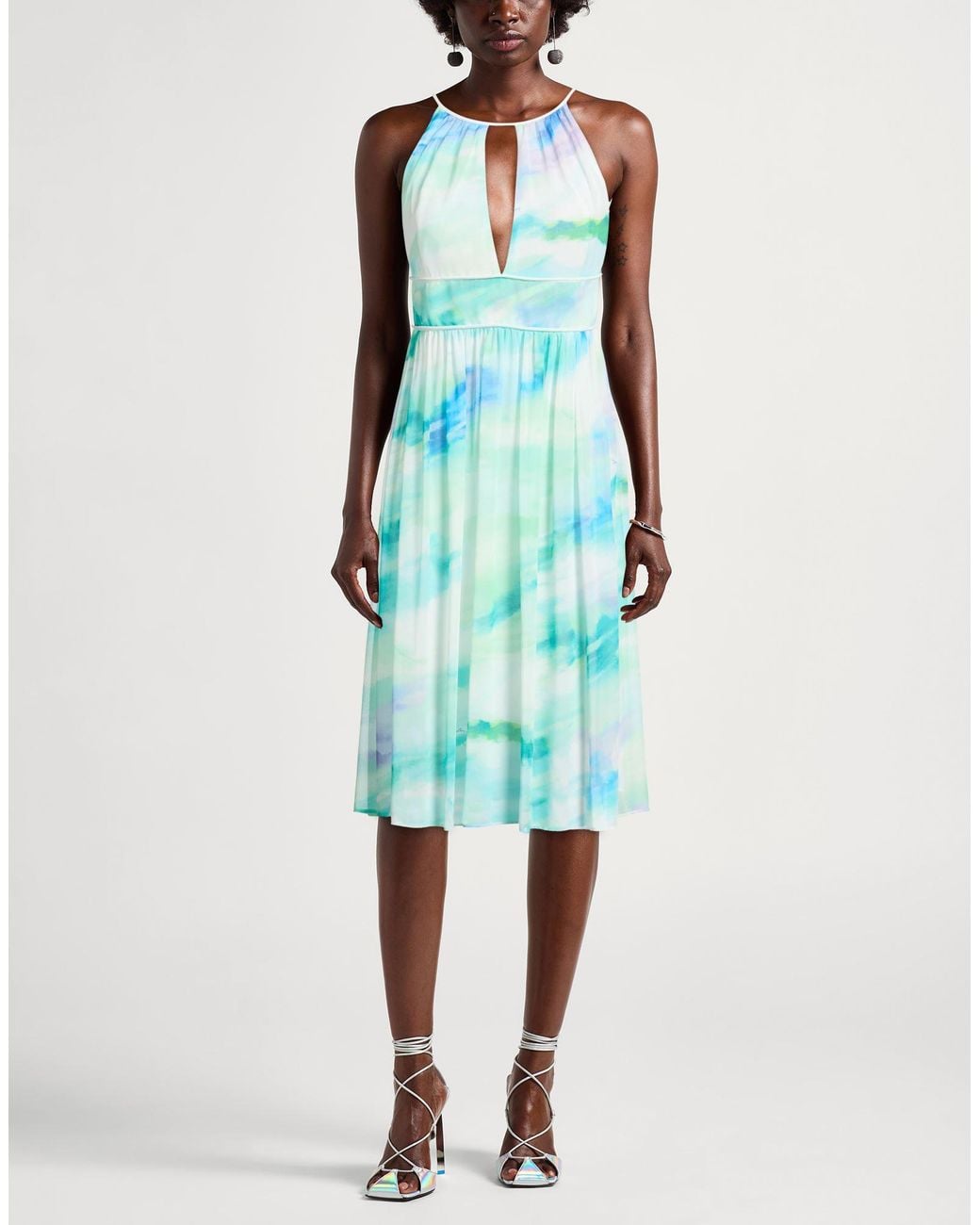 Patrizia Pepe Blue Midi Dresses